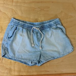 Aerie Chambray Shorts
